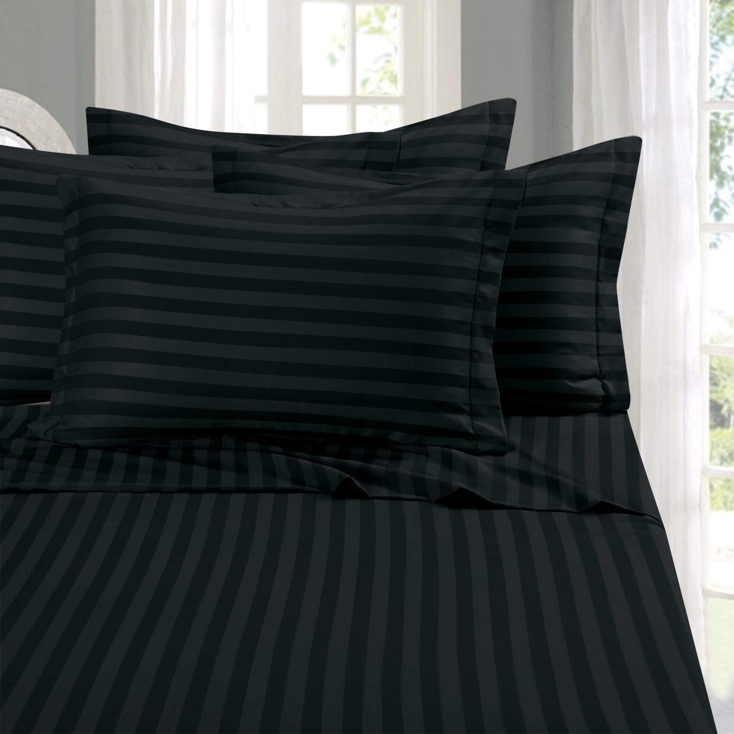 Damask Stripe Sheet Set