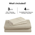 4-Piece Fitted Queen Sheets