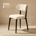 Modern Dining Chairs Set for 2