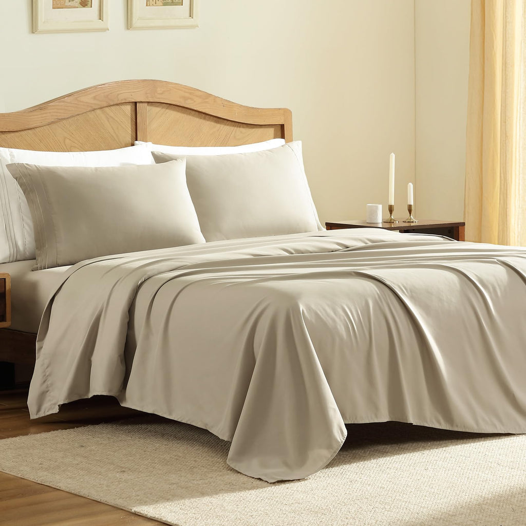 4-Piece Fitted Queen Sheets
