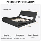 Queen Size Sleigh Bed Frame