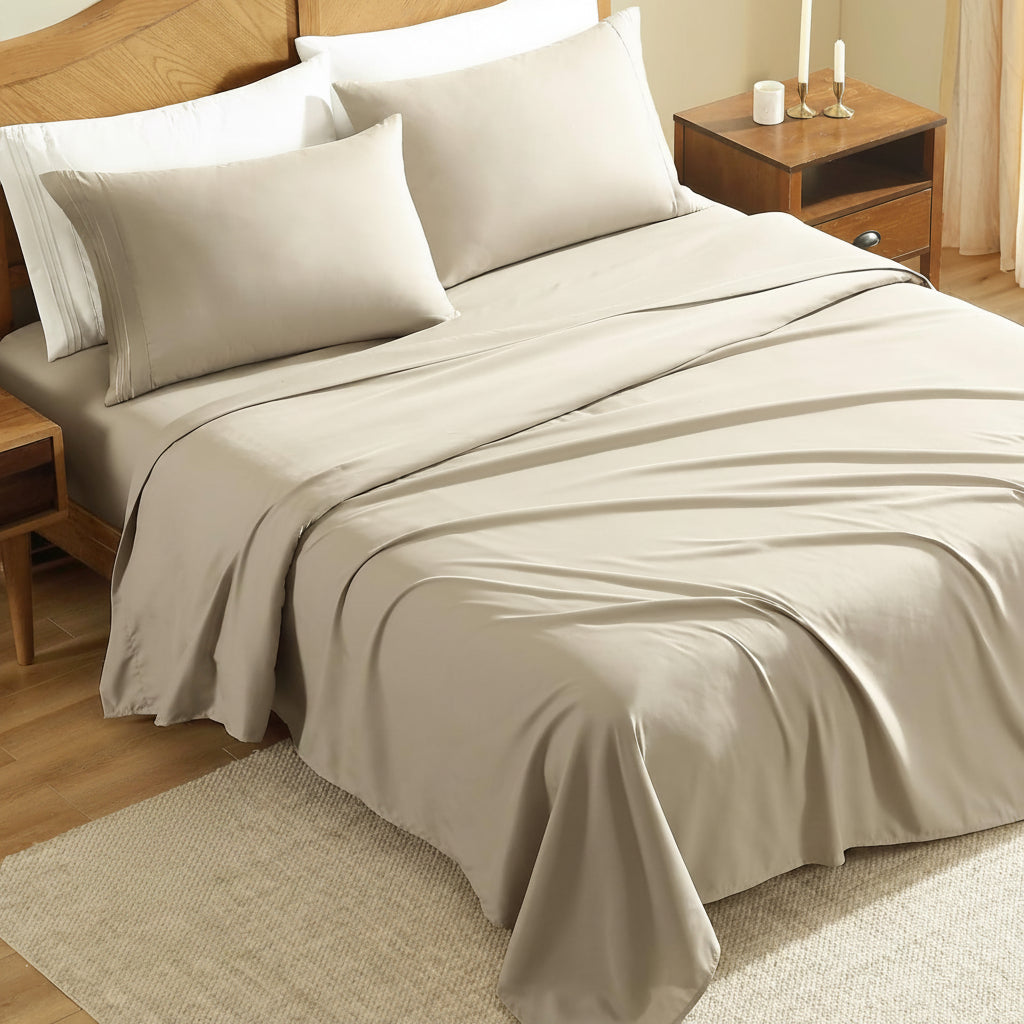 4-Piece Fitted Queen Sheets