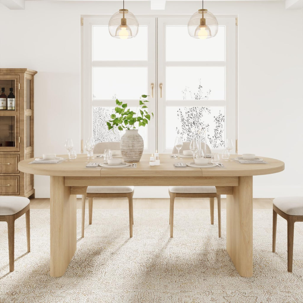 Long Oval Dining Table