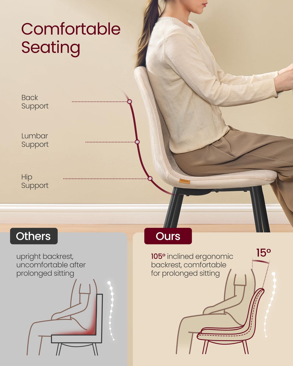 Dining Chairs Set of 4