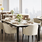 Industrial Dining Table for 6 People
