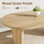 Long Oval Dining Table