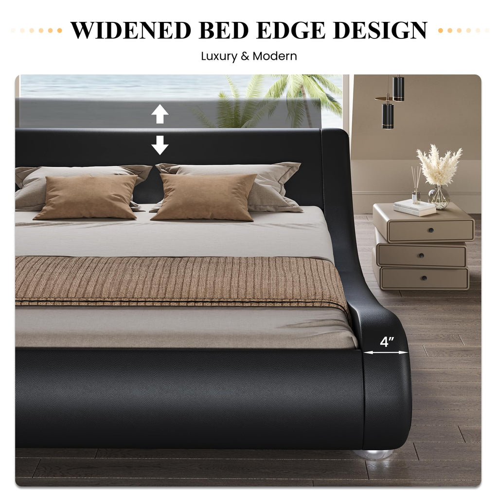 Queen Size Sleigh Bed Frame