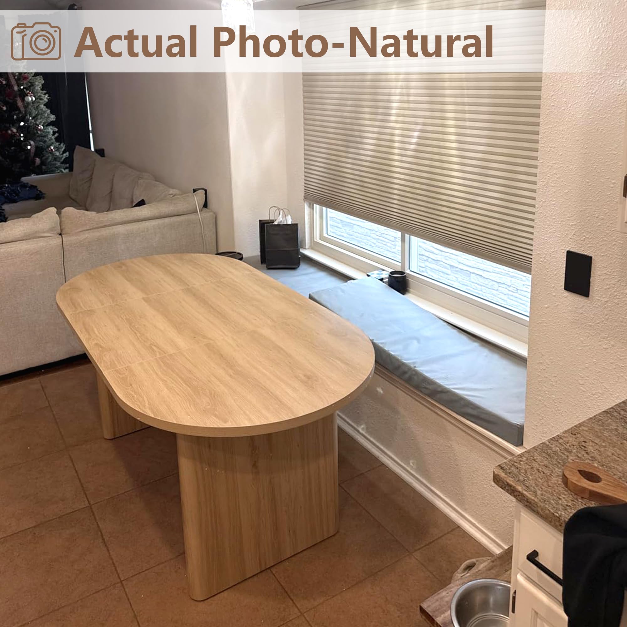 Long Oval Dining Table