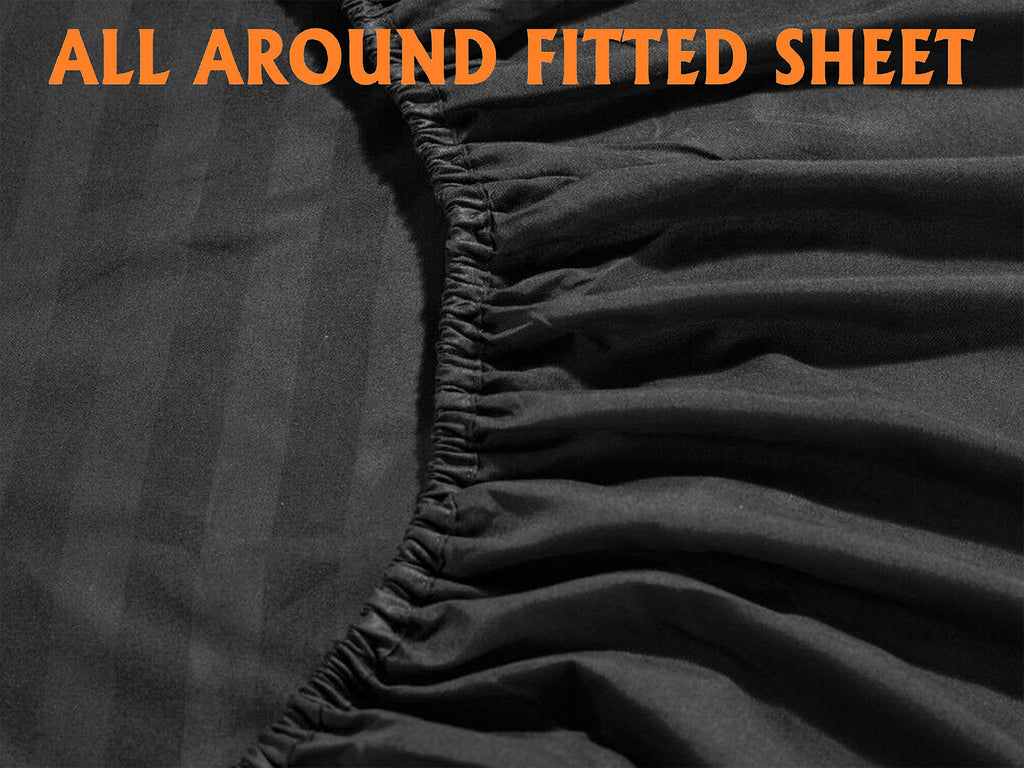 Damask Stripe Sheet Set