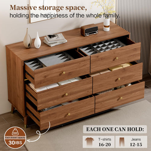 6 Drawer Dresser