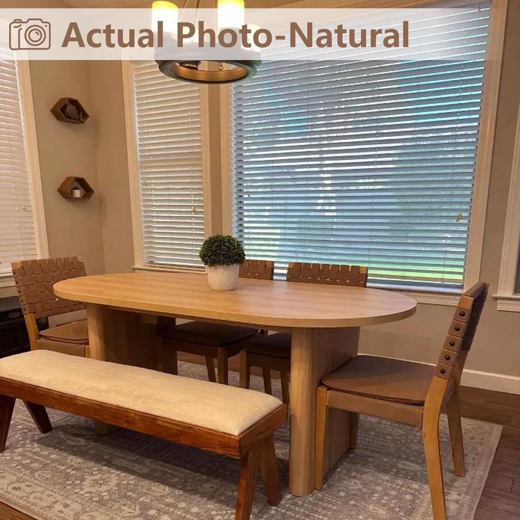 Long Oval Dining Table