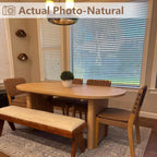 Long Oval Dining Table