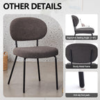 Upholstered Dining Chairs Set of 4