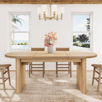 Long Oval Dining Table