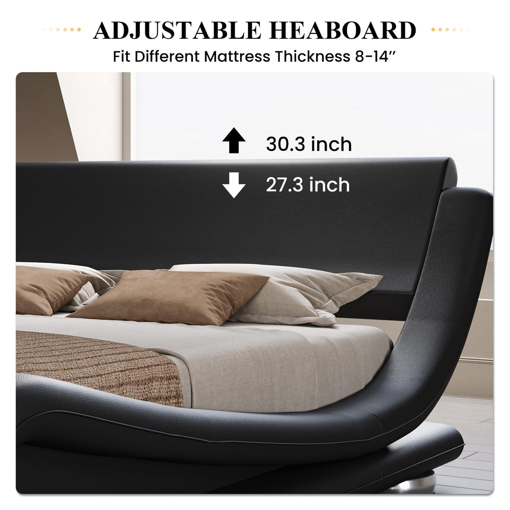 Queen Size Sleigh Bed Frame