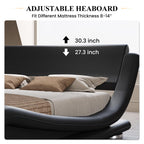Queen Size Sleigh Bed Frame