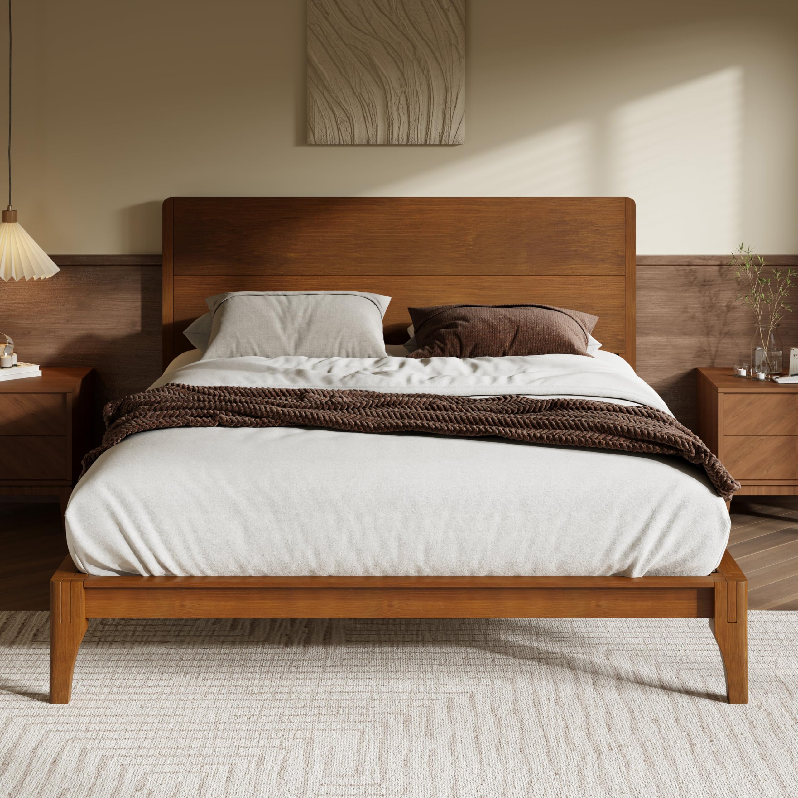 Queen Size Bamboo Bed