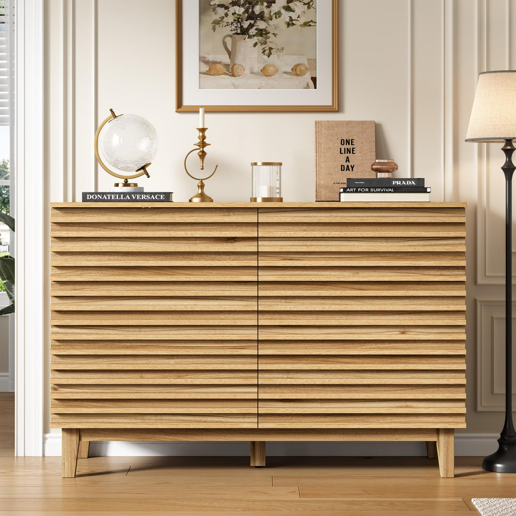 Wood 6 Drawer Dresser