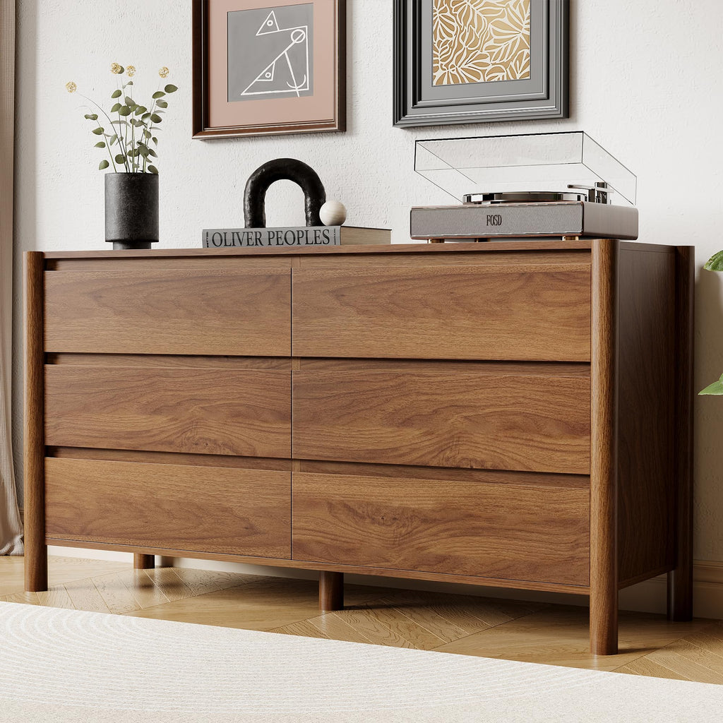 Walnut Dresser for Bedroom