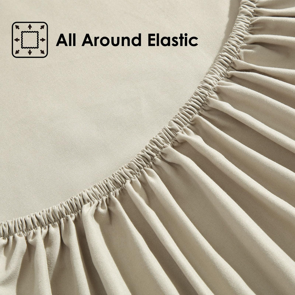4-Piece Fitted Queen Sheets