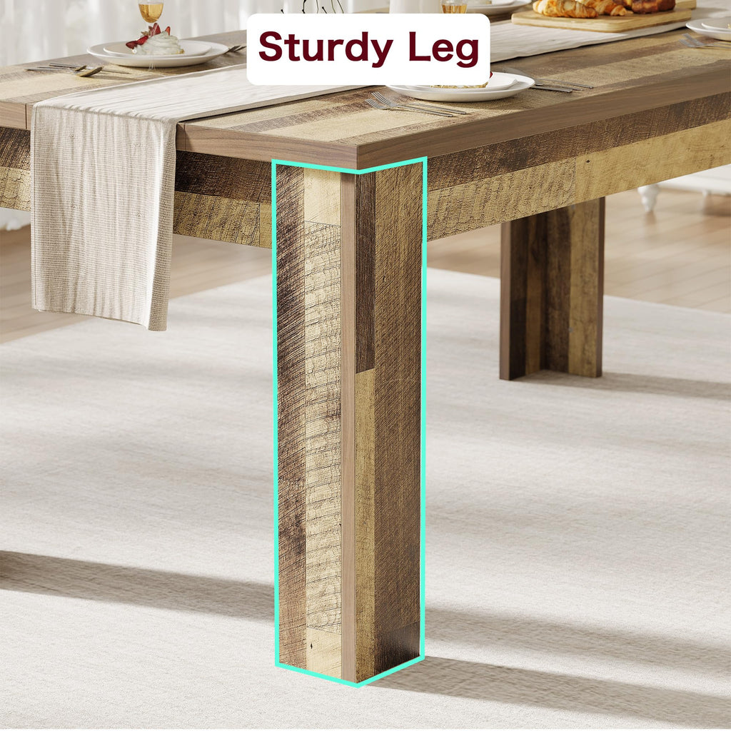 Farmhouse Dining Table for 4-6