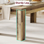 Farmhouse Dining Table for 4-6